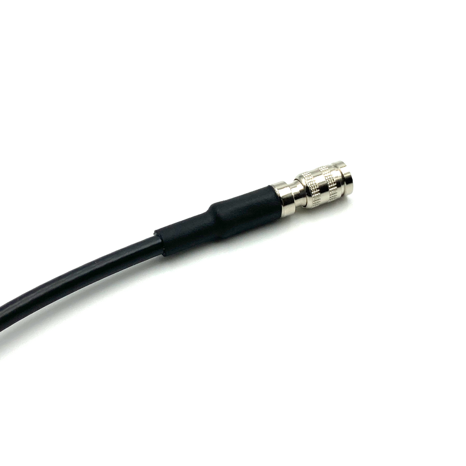 12G SDI DIN 1.0/2.3 to Right Angle HD-MICRO BNC Video Cable
