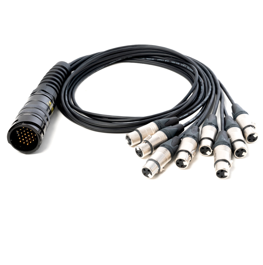 AES/EBU Fanout - Male RMP - FXLR – Cablesmiths