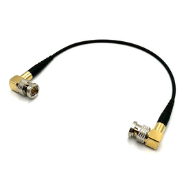 2nd Generation 12G SDI Right Angle BNC to Right Angle BNC Video Cable