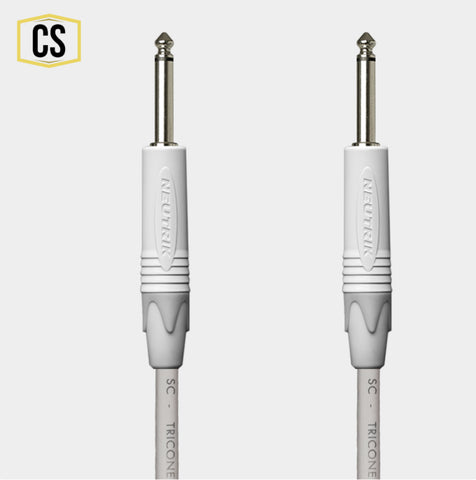 White Guitar Cable