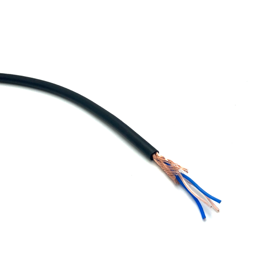 Mogami Neglex Quad 1/4" TRS Cable - Right Angle to Straight